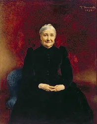 Madame Bonnat, die Mutter des Künstlers, 1893
